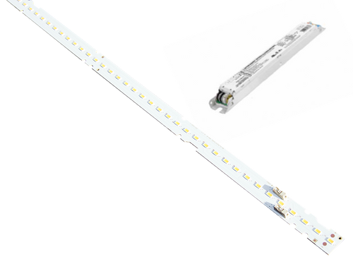 HiLumz 4 Foot 3 Strips Highbay Linear LED Retrofit Kit 108 Watts