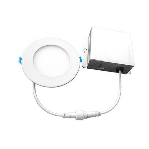 Euri Lighting 9W 4-Inch Recessed Slim Downlight (Directional) LED Retrofit Kit