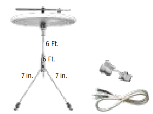 Adjustable 6ft. 1/16in Single Canopy Set with Double Keyhole End Connectors, Power Side with White Cord