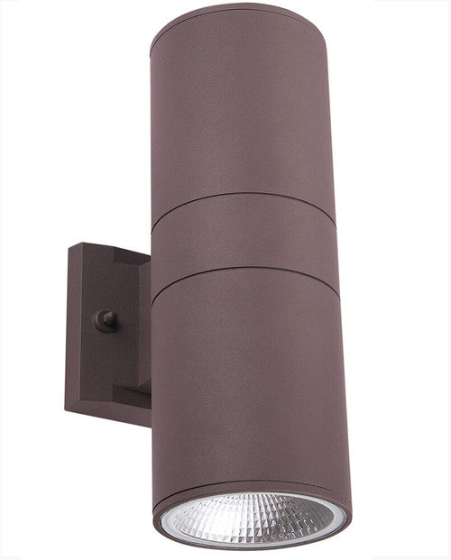 4-Inch 30 Watt Round Up/Down LED Wall Sconce