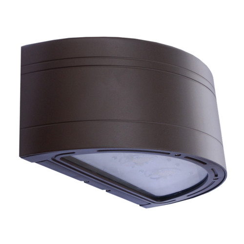 Round LED Wallpack, DCSHM Series, Full Cut-off, Downlight Only, 36W