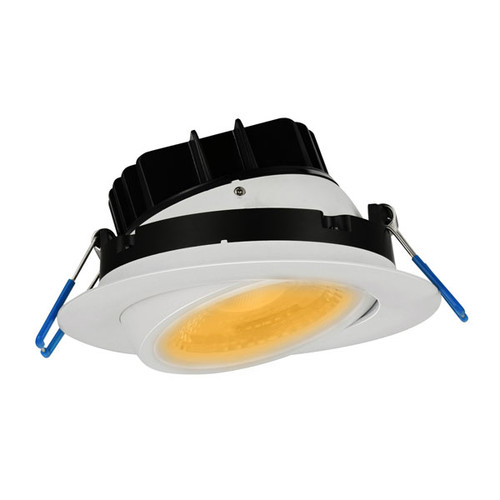 4-Inch 11.4 Watt Round Eyeball Recessed LED Gimbal -  CCT Adjustable