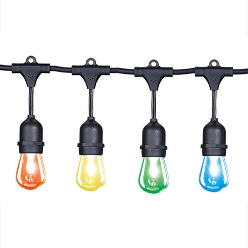 24Ft. String LED Light with 12 Multicolor Adjustable Bulb