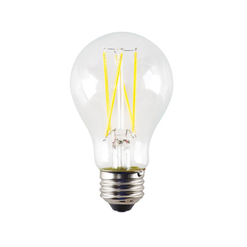 9 Watt LED A-Shape (A19) Clear Filament Bulb, E26 Medium Base