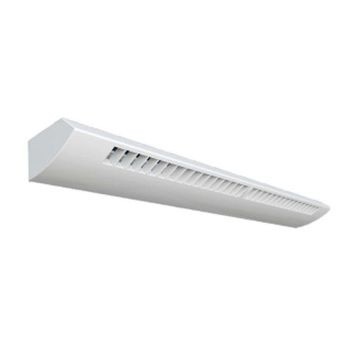 4Ft. Louvered LED Wall Mount Linear Luminaire