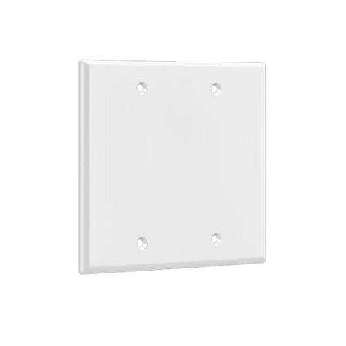 Residential Blank Cover TwoGang Wall Plate