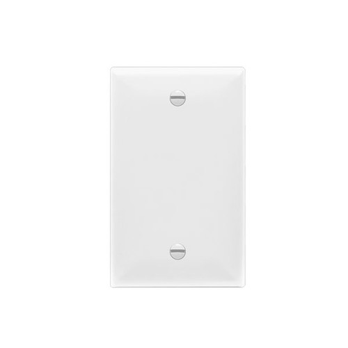 Blank Cover One-Gang Wall Plate, Mid-Size