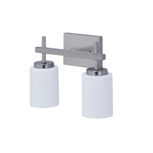 2-Light LED Square Shade Vanity Fixture