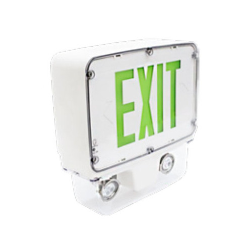 NEMA 4X LED Emergency Exit Combo