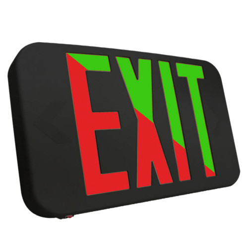 Westgate XTU Series, Super Slim LED Exit Sign, Black Finish