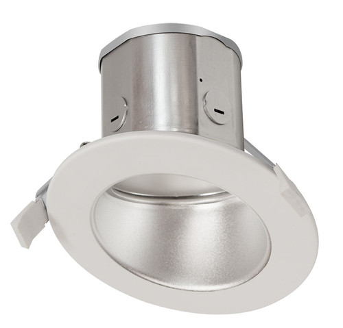 4-Inch 20 Watt Adjustable Color Recessed LED Light, Haze & White Finish, 3000K/3500K/4000K, 1720 Lumens