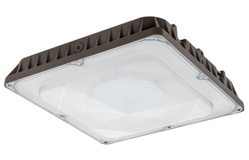 CDL2 Series 80 Watt LED Low Profile Canopy/Garage Light, Cool White