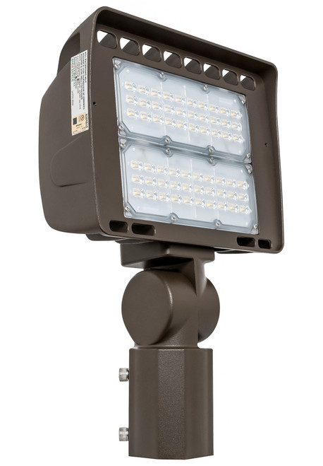 LF4 Architectural Series 80 Watt Flood Light with Slip Fitter, Warm White