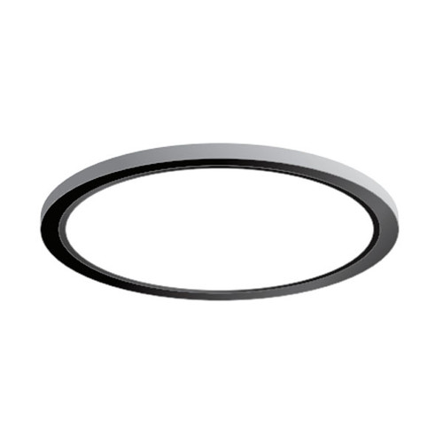 7-Inch Black Round Trim for Surface Mount Downlight