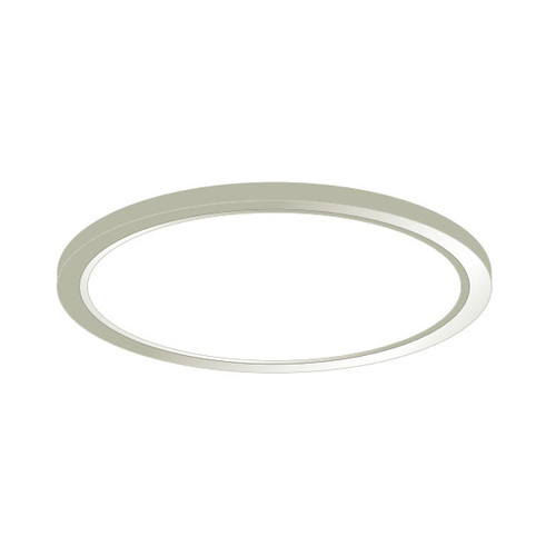 7-Inch Brush Nickel Round Trim for DLSM Surface Mount Downlight