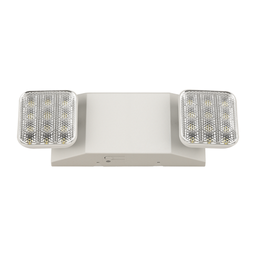 Portor Industry PT-EML-S, Dual Head LED Emergency Light, Square, White