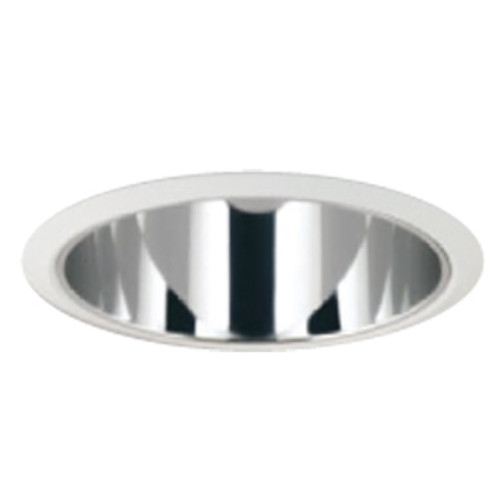5-Inch Open Haze Clear Reflector Trim for COB LED Surface Cylinders