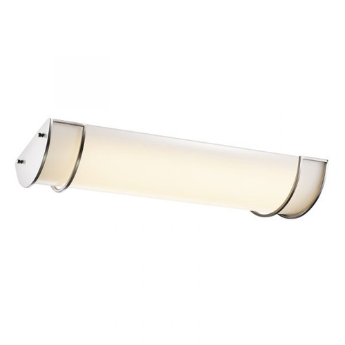 Sunpark Electronics FL1224-62, Linear Ceiling Fixture, Satin Nickel, Acrylic, 3 x F17T8, 17W