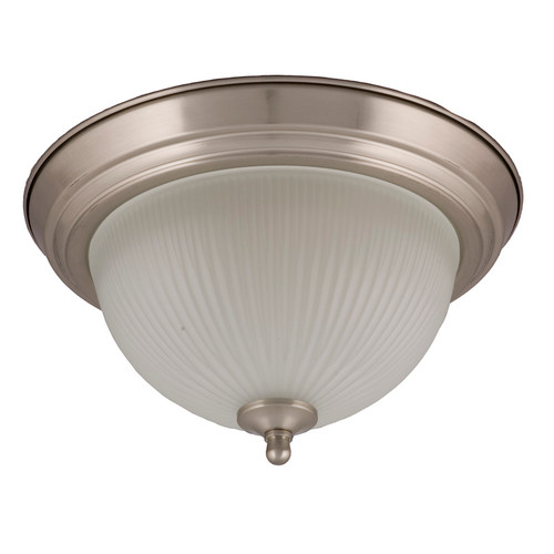 Sunpark Electronics Ceiling Fixture 1015PG-223-62, Satin Nickel Finish, Frosted or Alabaster Glass