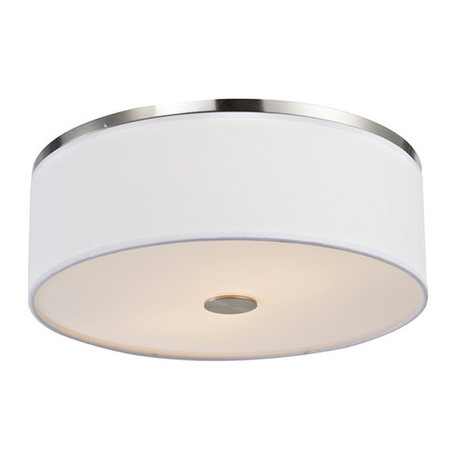 Sunpark Electronics, DC Series, 14.5" Pendant Ceiling Fixture with Acrylic/Linen Shade, 36W CFL