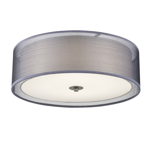 Sunpark Electronics, DC818 Series, 35W LED Ceiling Fixture Pendant, 3000K, Acrylic/Linen Shade