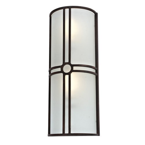 Sunpark Electronics, MDF075 Series, 2 x 23W GU24, ORB Finish, Frosted Glass Shade