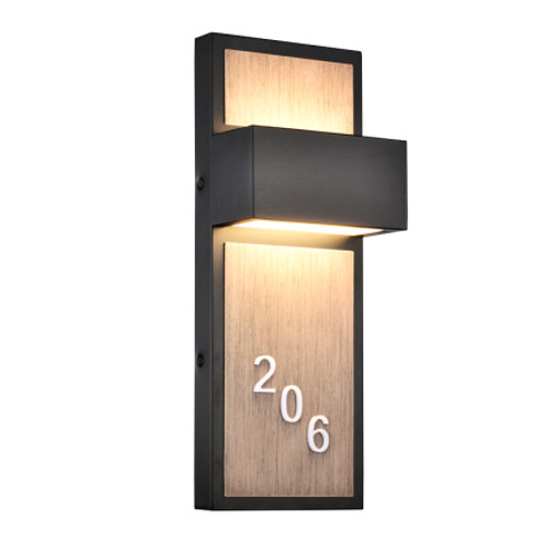 Sunpark Electronics, Hotel Room Number Lighting Sconce W2121D-RN-AC