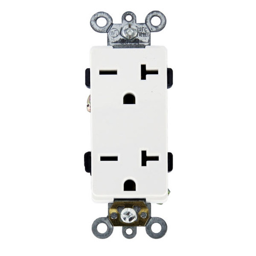 Industrial Grade Duplex Receptacle 20A/250V, 6-20R