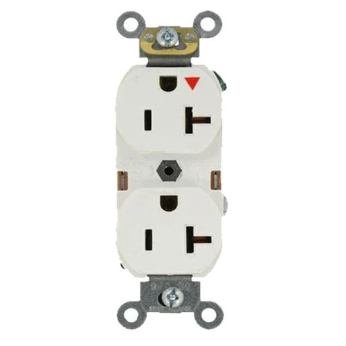 Enerlites Isolated Ground Duplex Receptacle 15A/250V, 6-15R