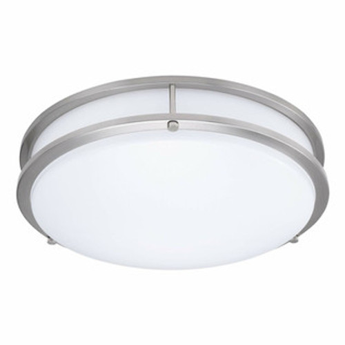 Honya Lighting, Double Ring Flush Mount Ceiling Light, 12", 16W, CCT Selectable