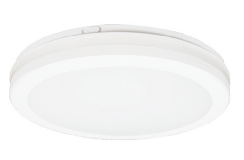 Honya Lighting, WPCL Series, Waterproof Ceiling Light, 16", 24W, CCT Selectable 3000K/4000K/5000K
