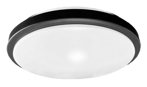 Honya Lighting, Flush Mount Ceiling Light, 13-inch 16W, Brushed Nickel, Selectable CCT