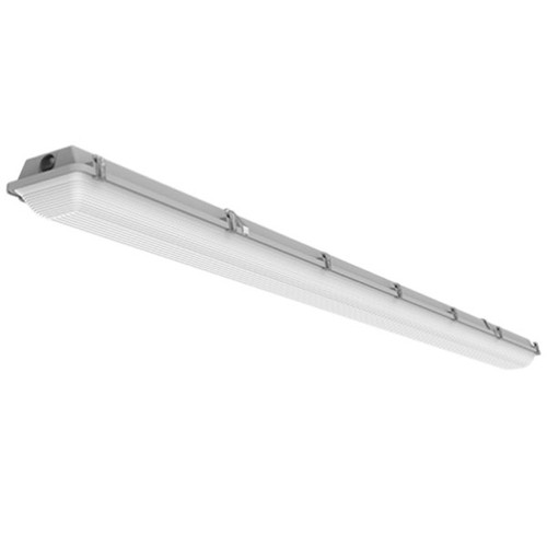 Industrial Lighting Products, HZV Series, 8ft Hazardous Location Linear Vapor Tight, 10L, Universal Voltage, 5000K CCT, Ribbed Acrylic Frosted Lens