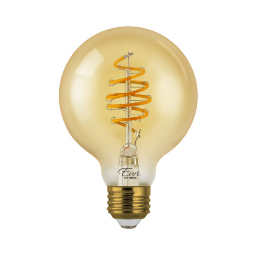 4.5 Watt VG25 Amber Glass G25 LED Bulb