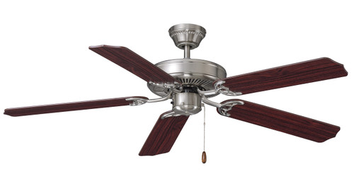 RP Lighting and Fans, Desert Moon Series, 52" Sweep 5-Blade Ceiling Fan, Brushed Nickel