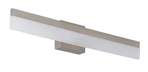 RP Lighting and Fans, 4905 Series, 24-inch Matte Black Linear Edge-lit Ribbon Vanity Light