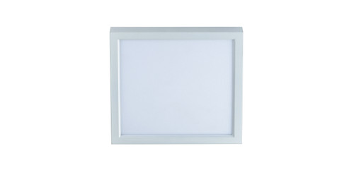 RP Lighting and Fans, LED Square Ceiling Mount, 11" White, 3000K, Dimmable