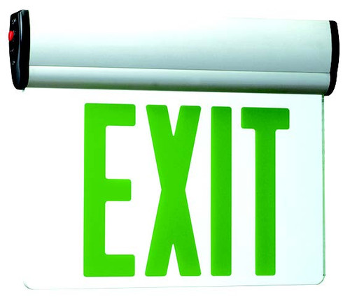 RXL18 Series, Sloped/Flat Ceiling Exit Sign - Double Face