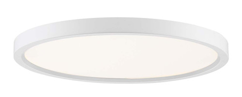 RP Lighting and Fans, 4350 Series, 11" LED Flat Lens Ceiling/Wall Mount, White, 3000K