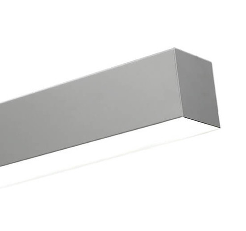 XDL4 Direct/Indirect Wall Mount LED Linear Fixture, 4.0" x 4.5", Matte White, 5000K, 700 Lm/Ft, Multi-Volt