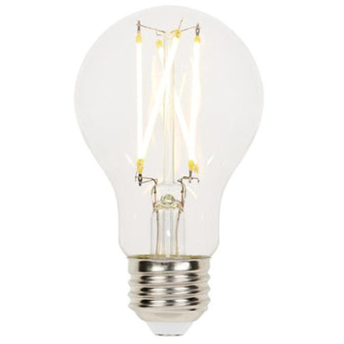 LED Filament Bulb, 9W, Dimmable, Clear, 2700K, 800 Lumens