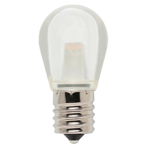 LED S11 Bulb, 1.5W, Clear, Indoor, 2700K