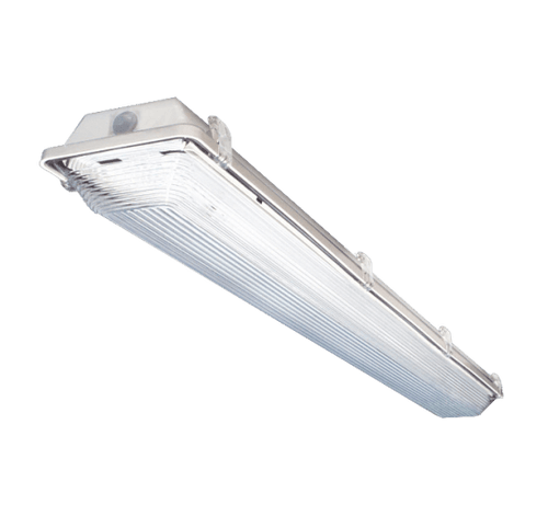 LED Vapor Tight, 5000 Lumens, Multi-Volt, Shallow Lens Acrylic Smooth, 51.65" Overall