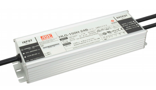 24V DC, 100W 0-10VDC Dimmable Driver, Dual Mode, IP65, Class 2