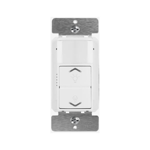 Occupancy/Vacancy Sensor, Dimmer Switch, 1200 sq. ft. Coverage, 120V, 600W Tungsten, 150W LED