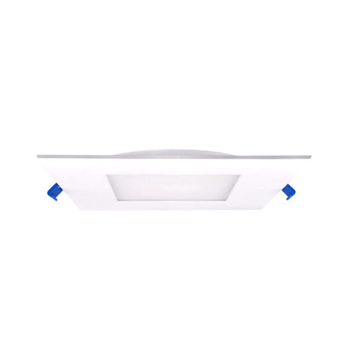 6" Square Super Slim LED, 12W, 5CCT, White, IC Rated, Air-Tight