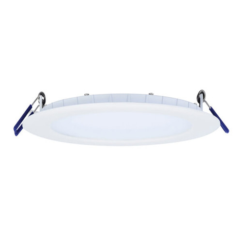 8" Round Economy Recessed 5CCT LED, 18W, White, Triac Dimmable, IP54