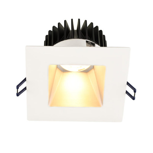 4" Square Deep Regressed LED, 3000 to 1800K Dim to Warm, 15W, 30° Beam Angle