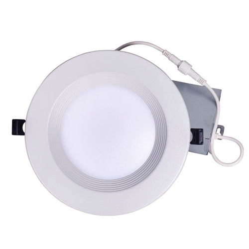 6" 16W LED Baffle Trim Slim Fit Deep Regress Recessed Downlight, CCT Selectable