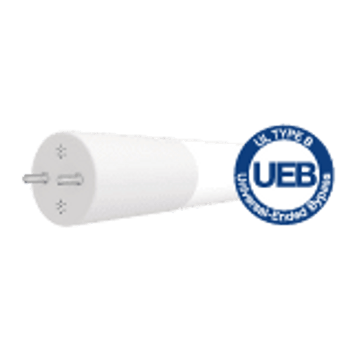 LED T8 Tube, 3ft, 3000K, Universal Bypass, Non-Dimmable